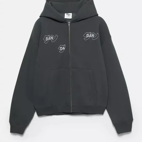 Sudadera capucha cremallera Dan Da Dan